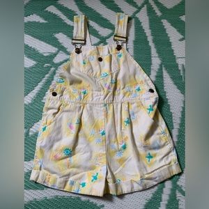 Vintage hush puppies overalls sz 6